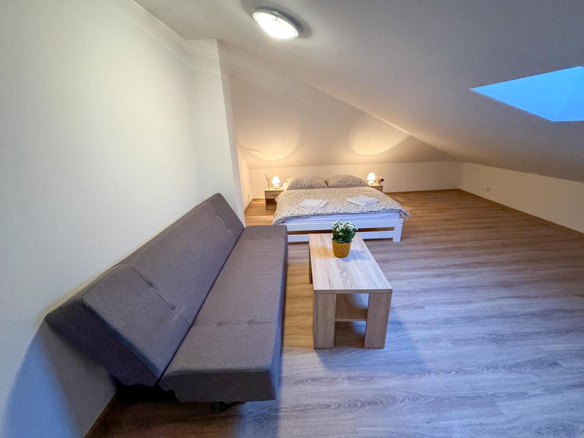 Apartment U Cerneho Orla カルロヴィ・ヴァリ エクステリア 写真