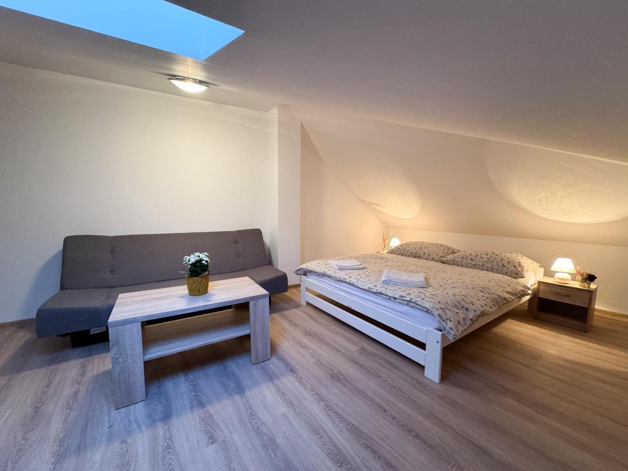 Apartment U Cerneho Orla カルロヴィ・ヴァリ エクステリア 写真